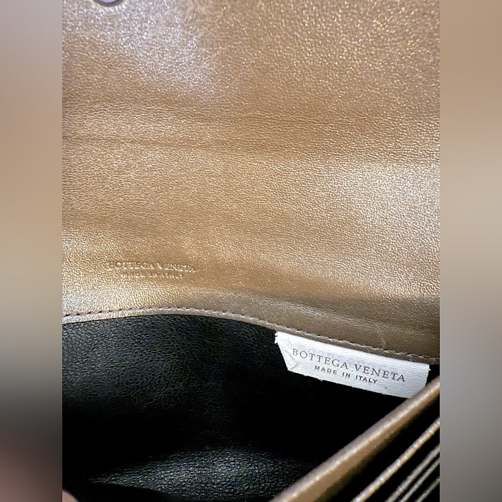 ⭐️💲SOLD💲⭐️ Bottega Veneta intrecciato Leather vintage weave wallet - Picture 5 of 14